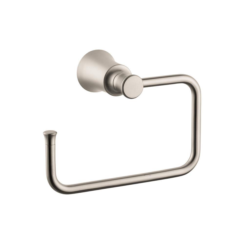 Hansgrohe Joleena Towel Ring in Brushed Nickel 04786820