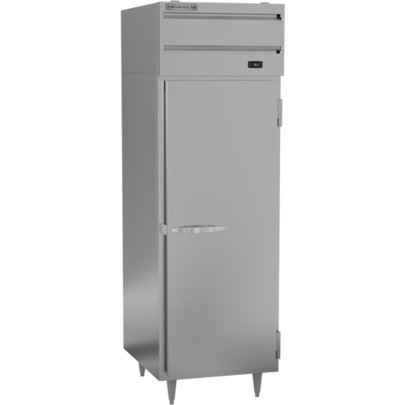 Beverage-Air PR1HC-1AS Reach-In Refrigerator， P-Series， 1-Section， 1 Solid Door