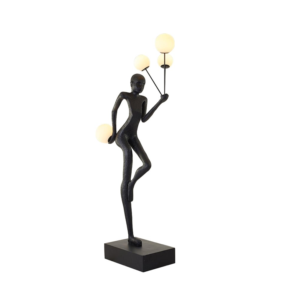 Juggling Sculptor Floor Lamp