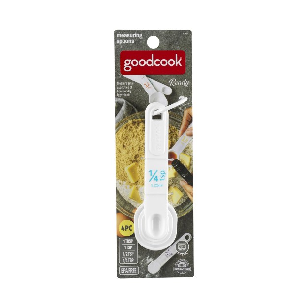 Goodcook Ready 4pc Measuring Spoons