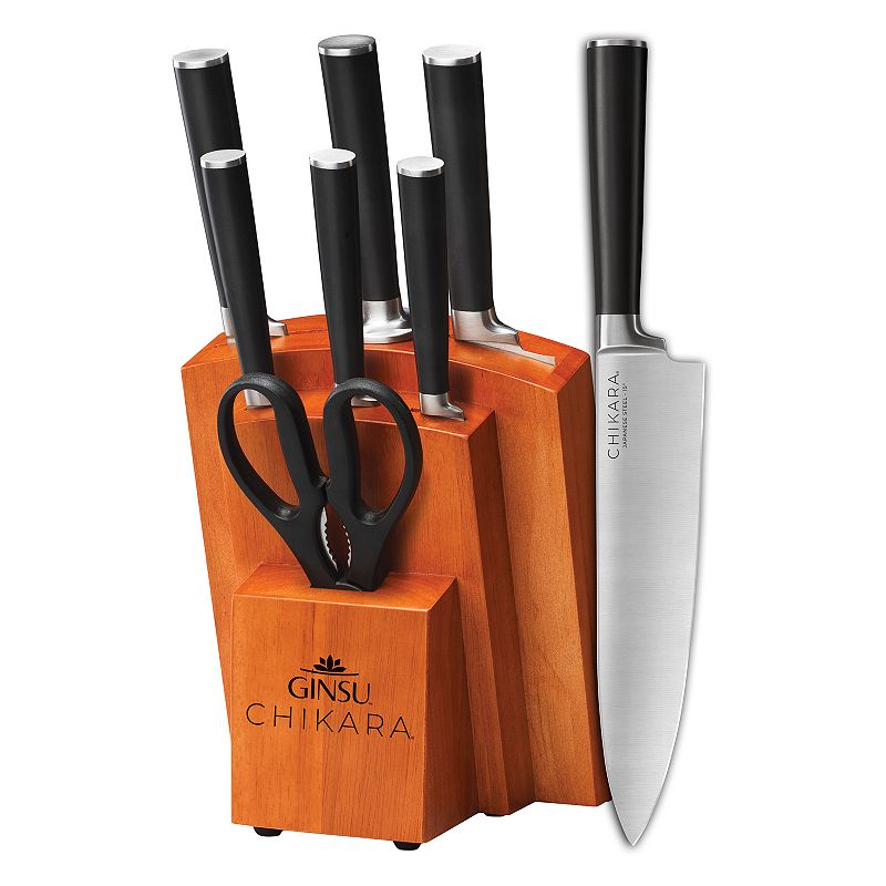 Ginsu Chikara Signature Series 8-pc. Knife Block Set