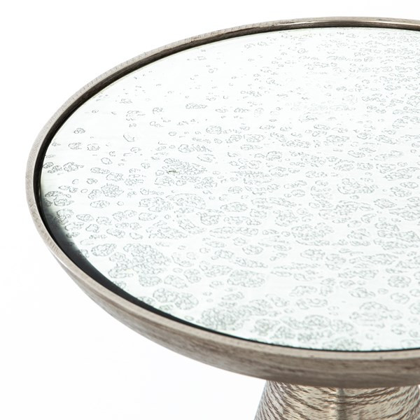 Karissa End Table Brushed Bronze  Ash Glass   Contemporary   Side Tables And End Tables   by Rustic Home Furniture Deco  Houzz