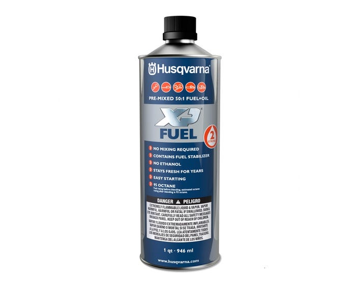 Husqvarna 50:1 (2-Stroke) Pre-Mix Fuel， 1 Quart - 584976601