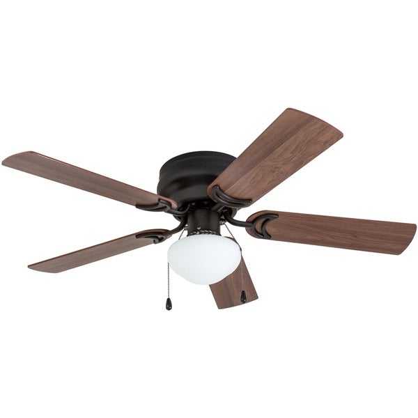 Prominence Home Alvina Ceiling Fan， Traditional， Hugger / Low Profile， LED Globe Light， Bronze - 42-inch Shopping - The Best Deals on Ceiling Fans | 31036780