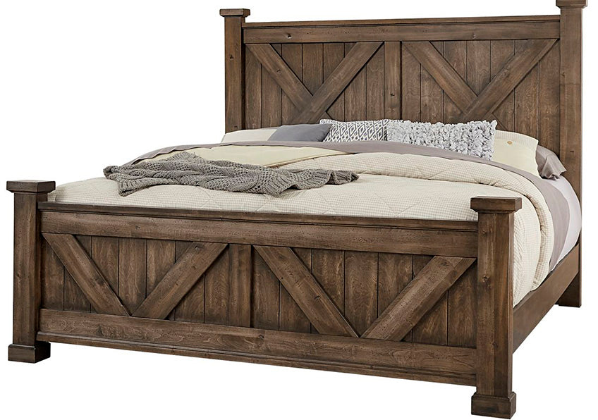 Cool Rustic King or Queen Bed