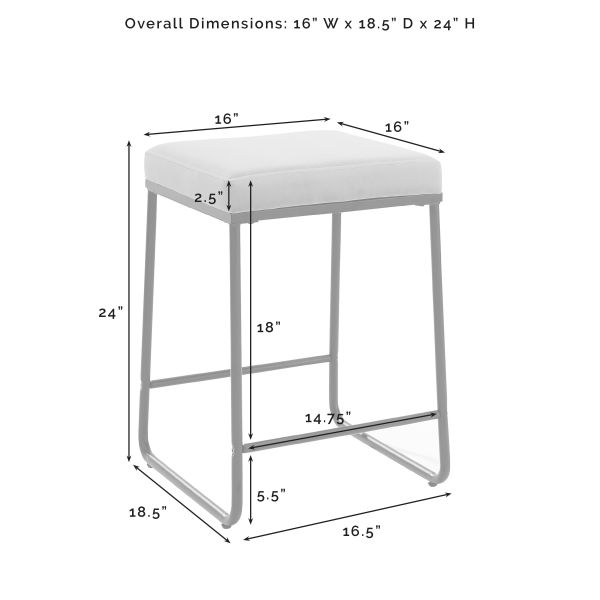 Beckett 2Pc Counter Stool Set