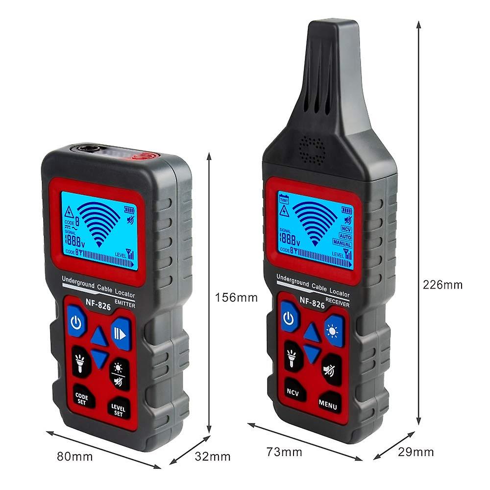 Wire Tester Portable Locator Wire Tracker Detecting Wall And Underground Cables