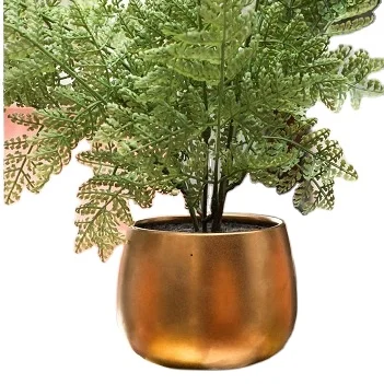 Handmade Classic Designer Copper Metal Planter Home Indoor Outdoor Garden Usage Customized Size Metal Planter