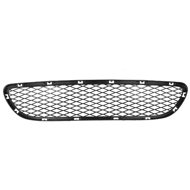 Unique Bargains Car Front Bumper Lower Center Grille Cover 51117198906 For Bmw 323i 2009 2011 Black 1pc