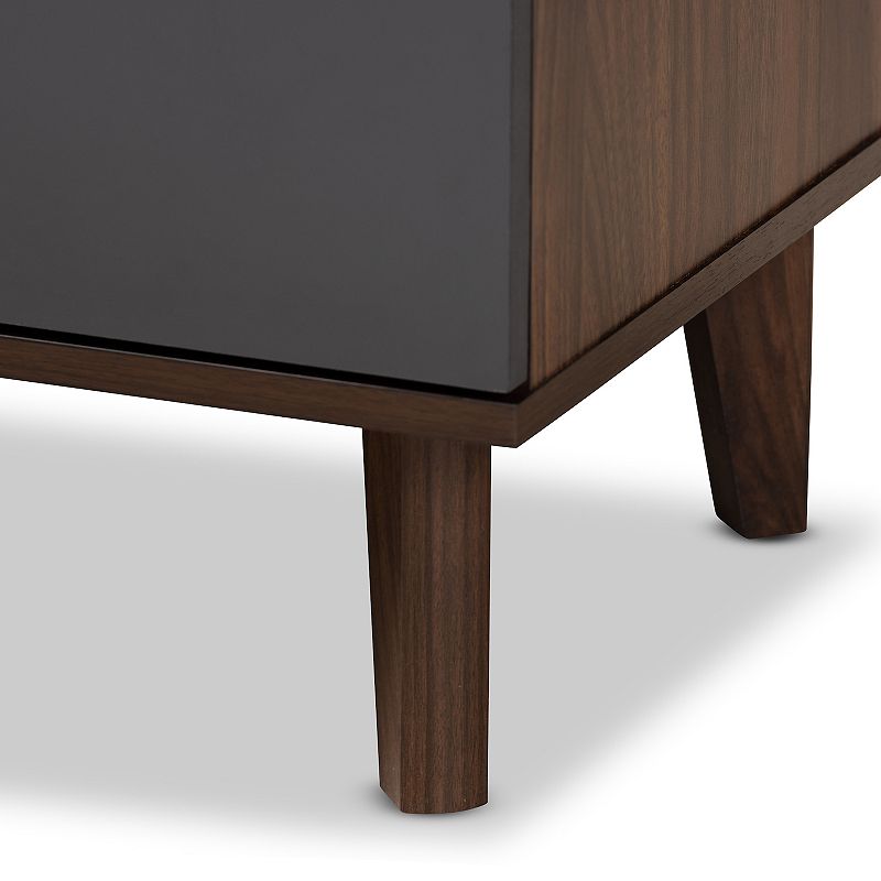 Baxton Studio Moina Brown TV Stand