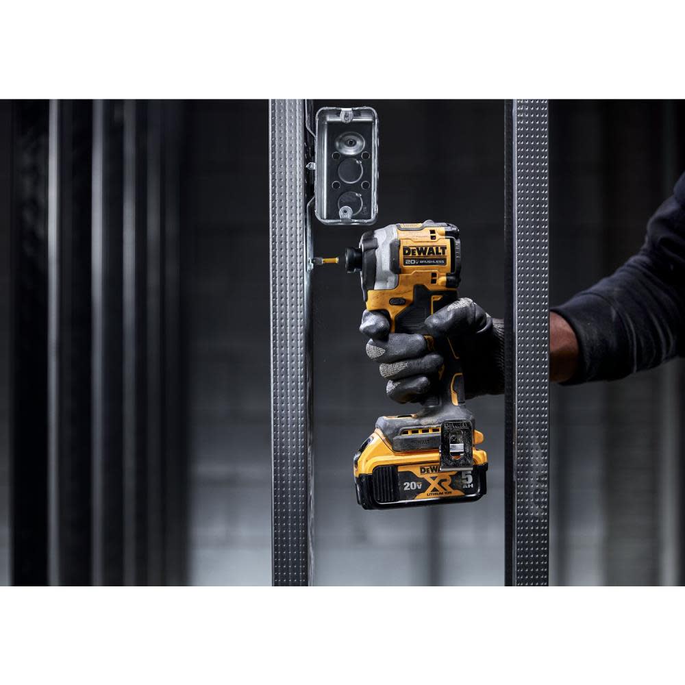 DEWALT ATOMIC 20V MAX Impact Driver Kit 1/4 3 Speed Brushless Cordless ;