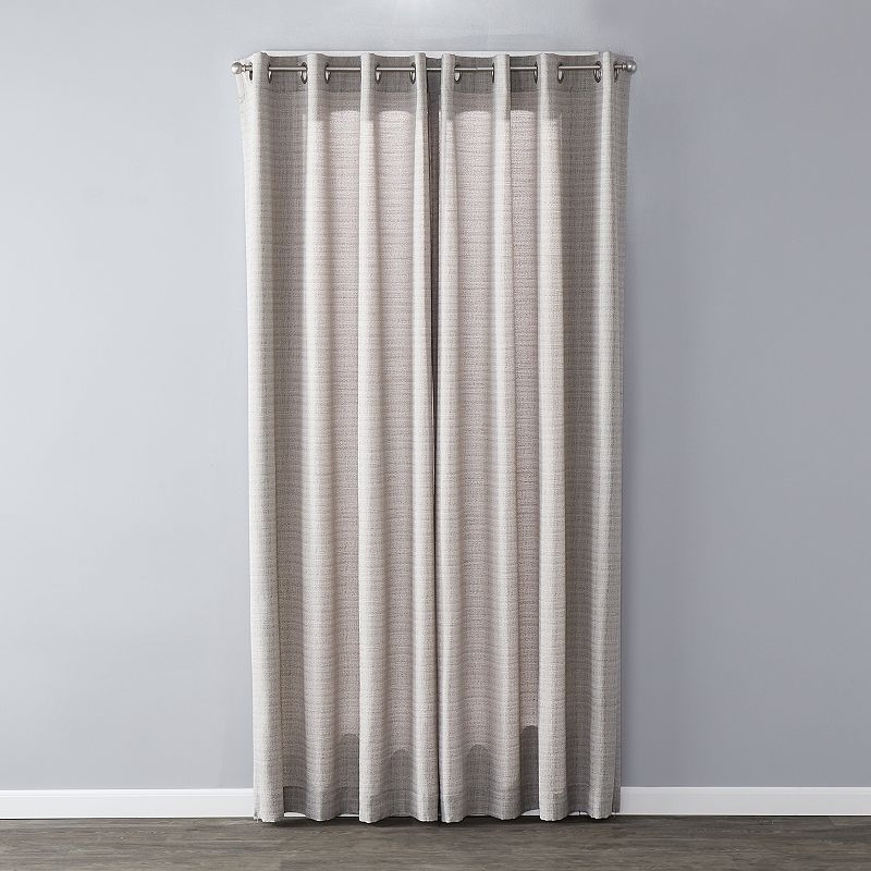 Saturday Knight， Ltd. 1-panel SunSafe Maeve Window Curtain