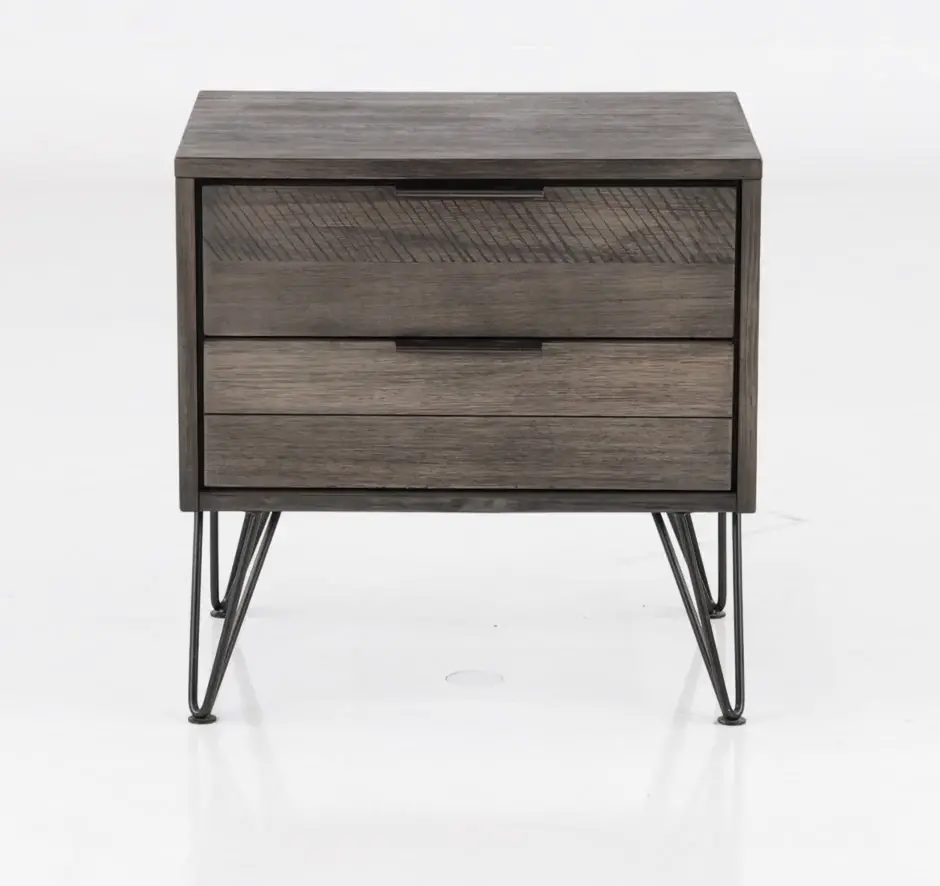 Urbanite Gray Nightstand