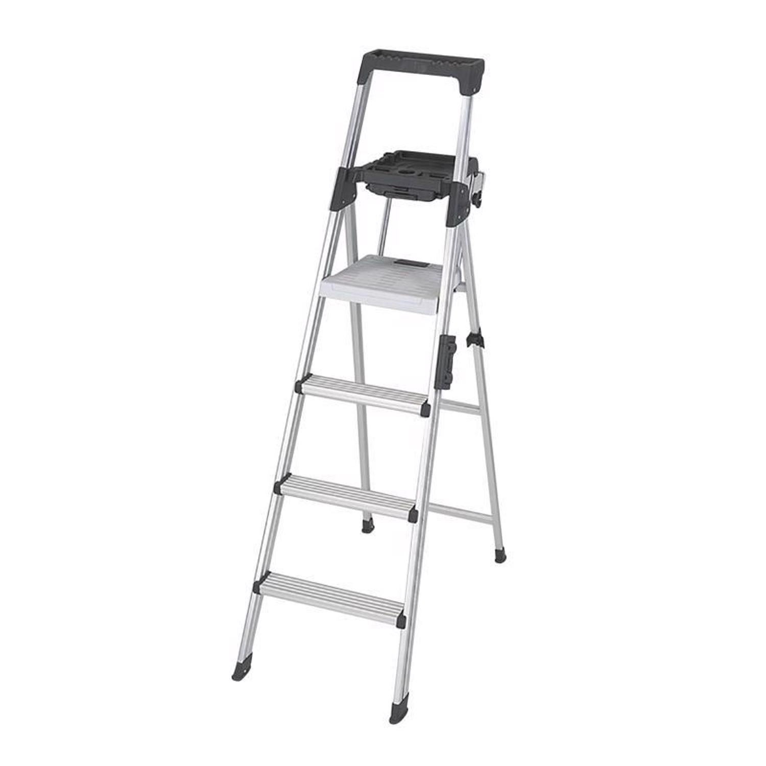 Cosco Signature Series 6 ft. H Aluminum Step Ladder Type IA 300 lb. capacity