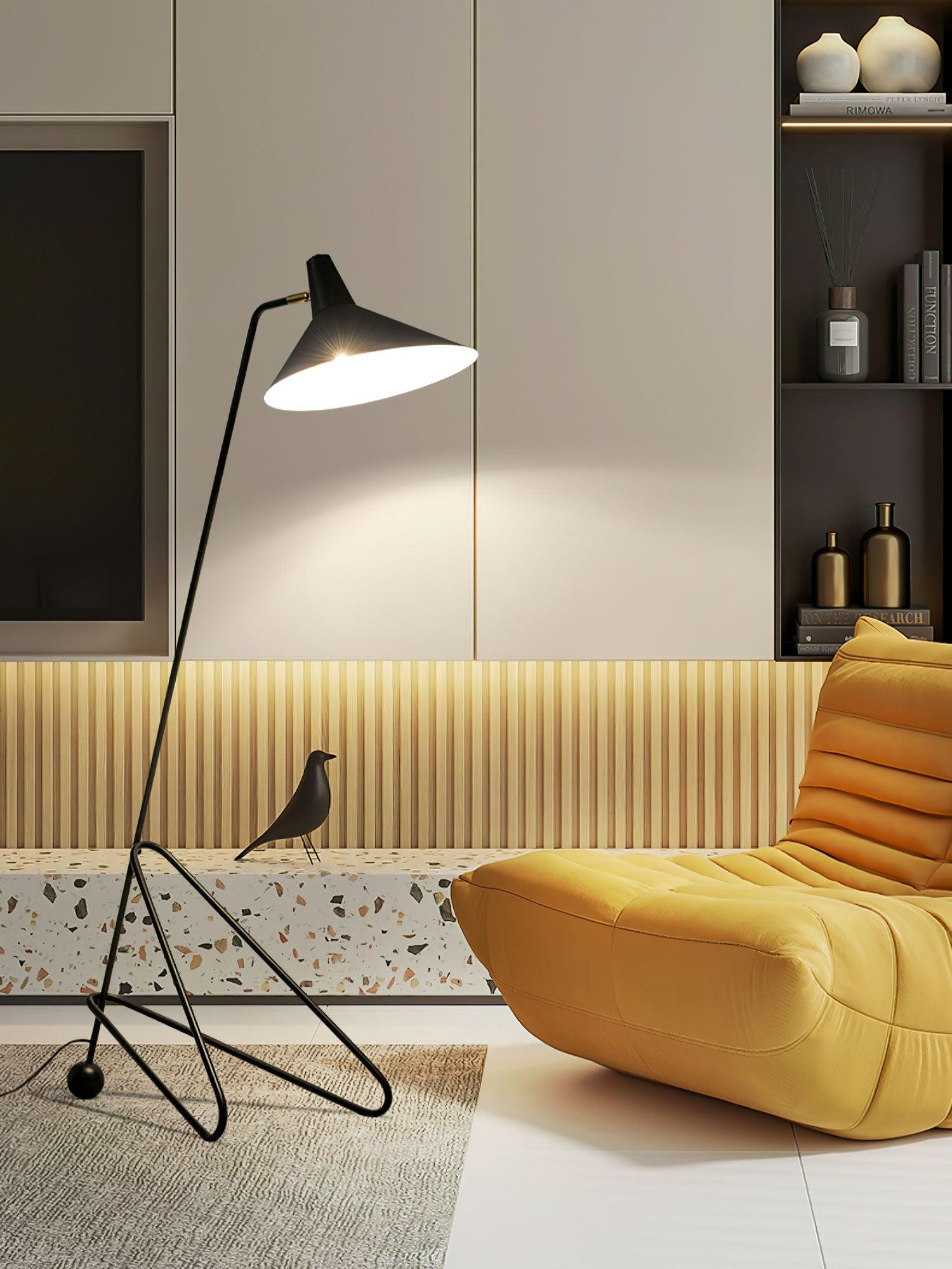 Svelte Noir Floor Lamp