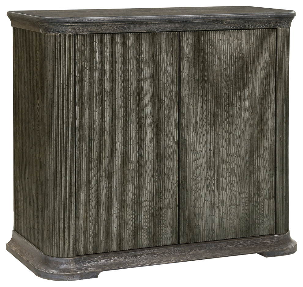 Reeded 2 Door Accent Chest with Shelves by Pulaski Furniture   Transitional   Accent Chests And Cabinets   by Pulaski Furniture  Houzz