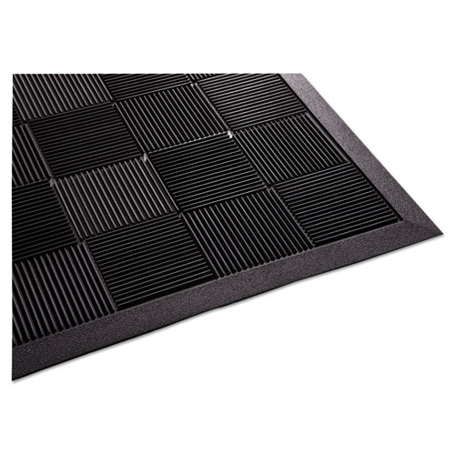 Guardian Parquet Wiper Scraper Mat | 36 x 60， Black | MLLPARQUET3X5