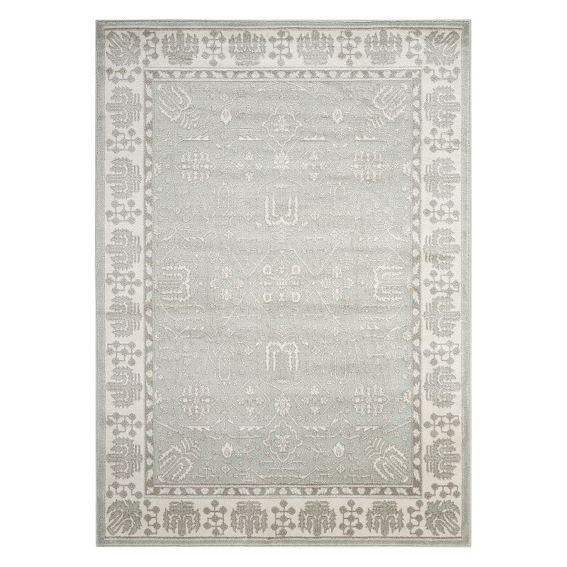 Nourison Euphoria Framed Floral Rug