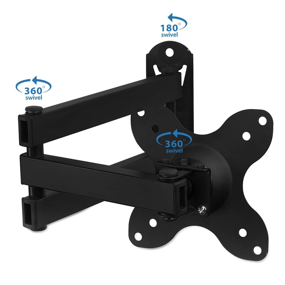 Mount It! Full Motion Small TV Wall Mount  Fits 13 43 Inch TVs