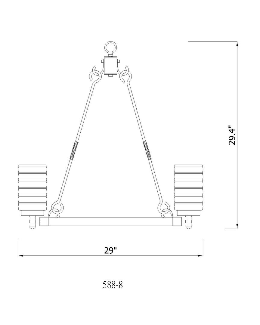 Z-Lite 5888BK