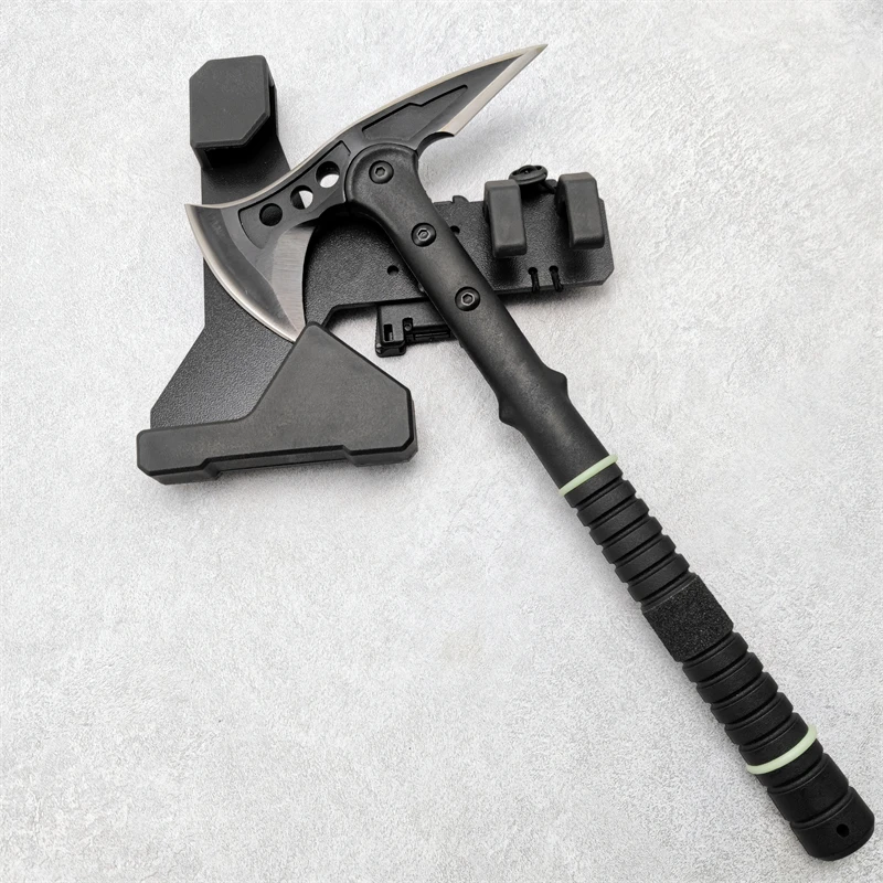 Wholesale Multi Function High Quality Tactical Axe Outdoor Camping Straight Hatchet Self defense Hiking Axe