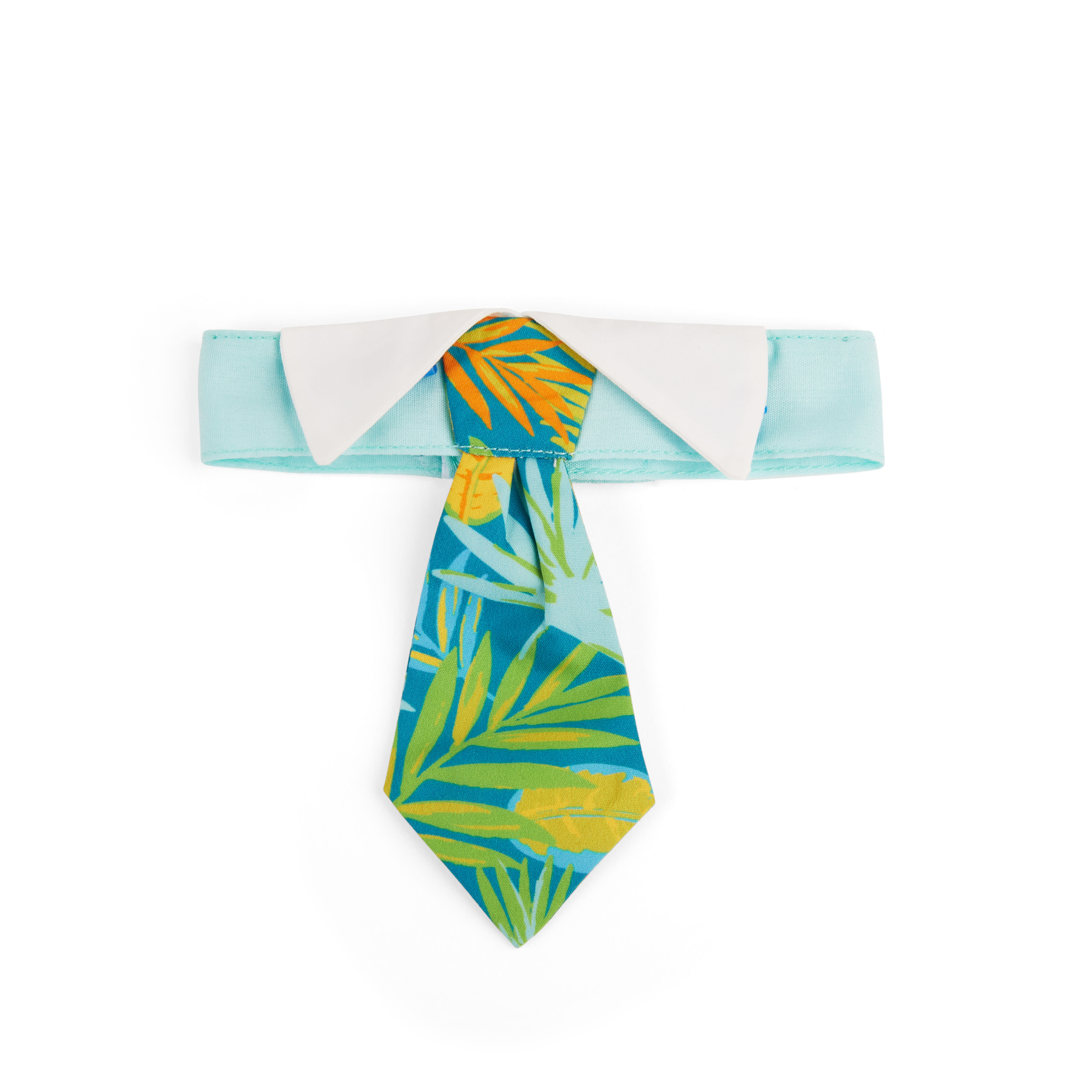 YOULY Cat Tropic Palm Tie， Large/X-Large