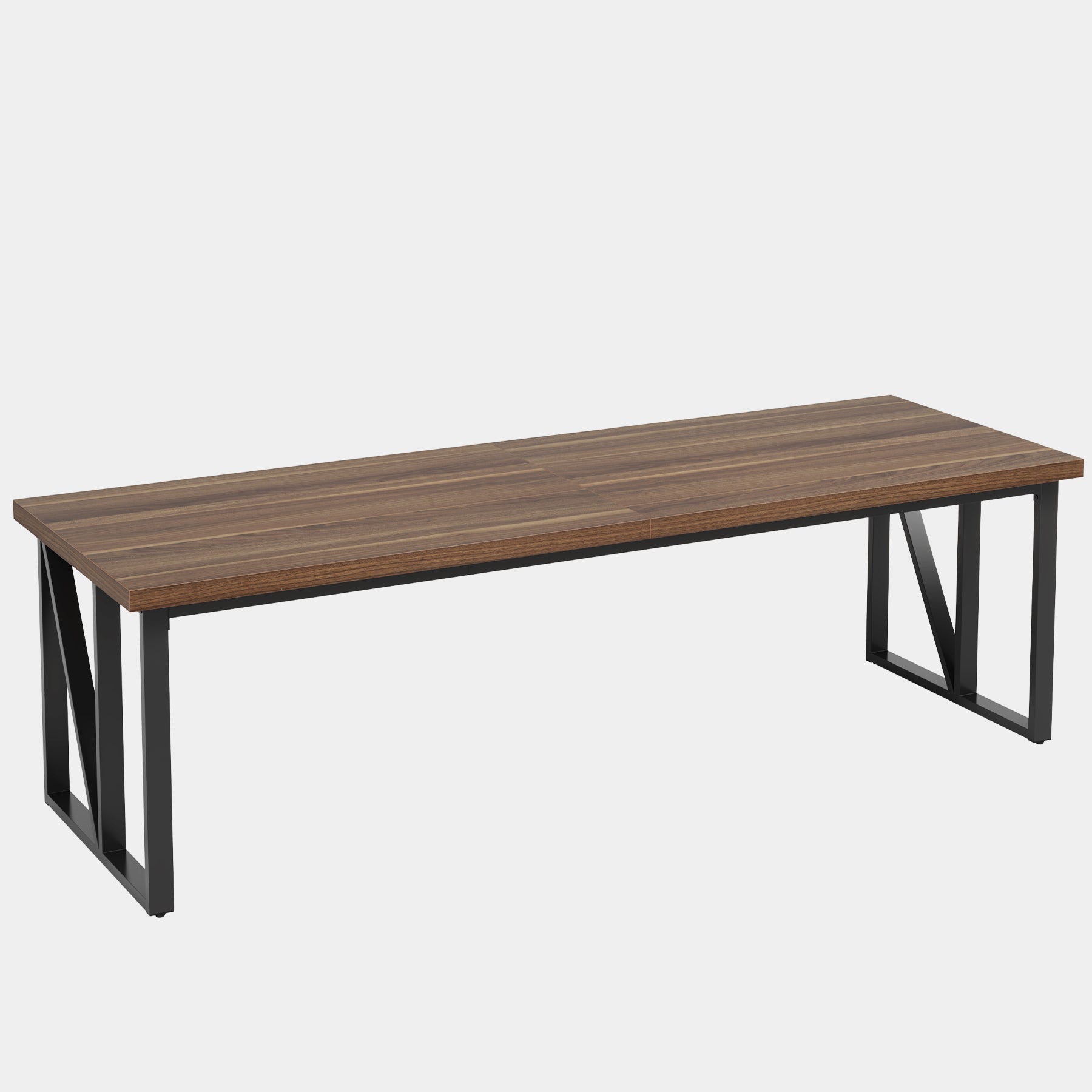 78.74 Dining Table, Rectangular Kitchen Table for 8-10 People