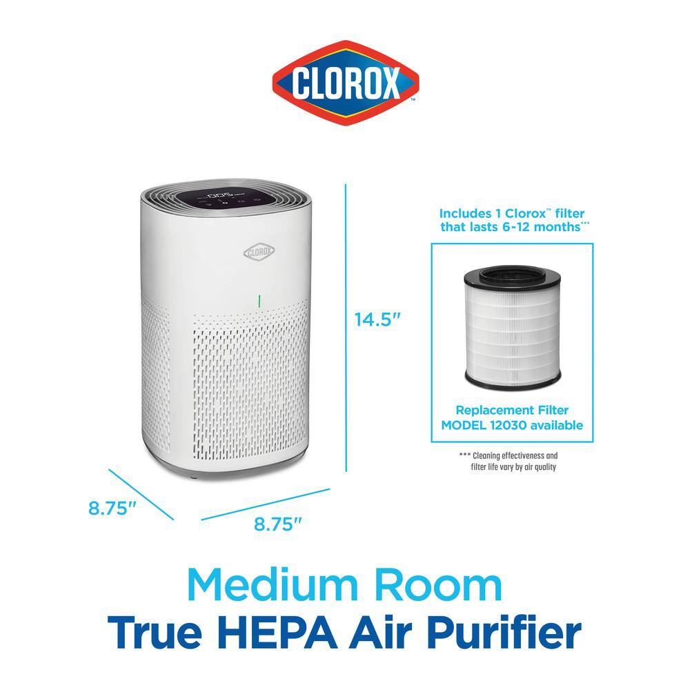 Clorox Medium Room Air Purifier 11030