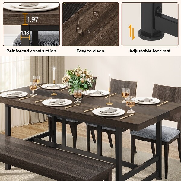 70 inches Dinning Table Home and Kitchen Table