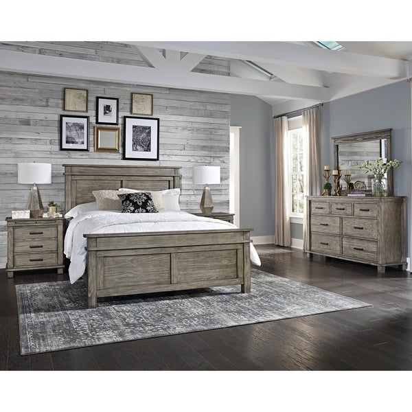 Simply Solid Asquith Solid Wood 4-piece Bedroom Collection - - 24309107