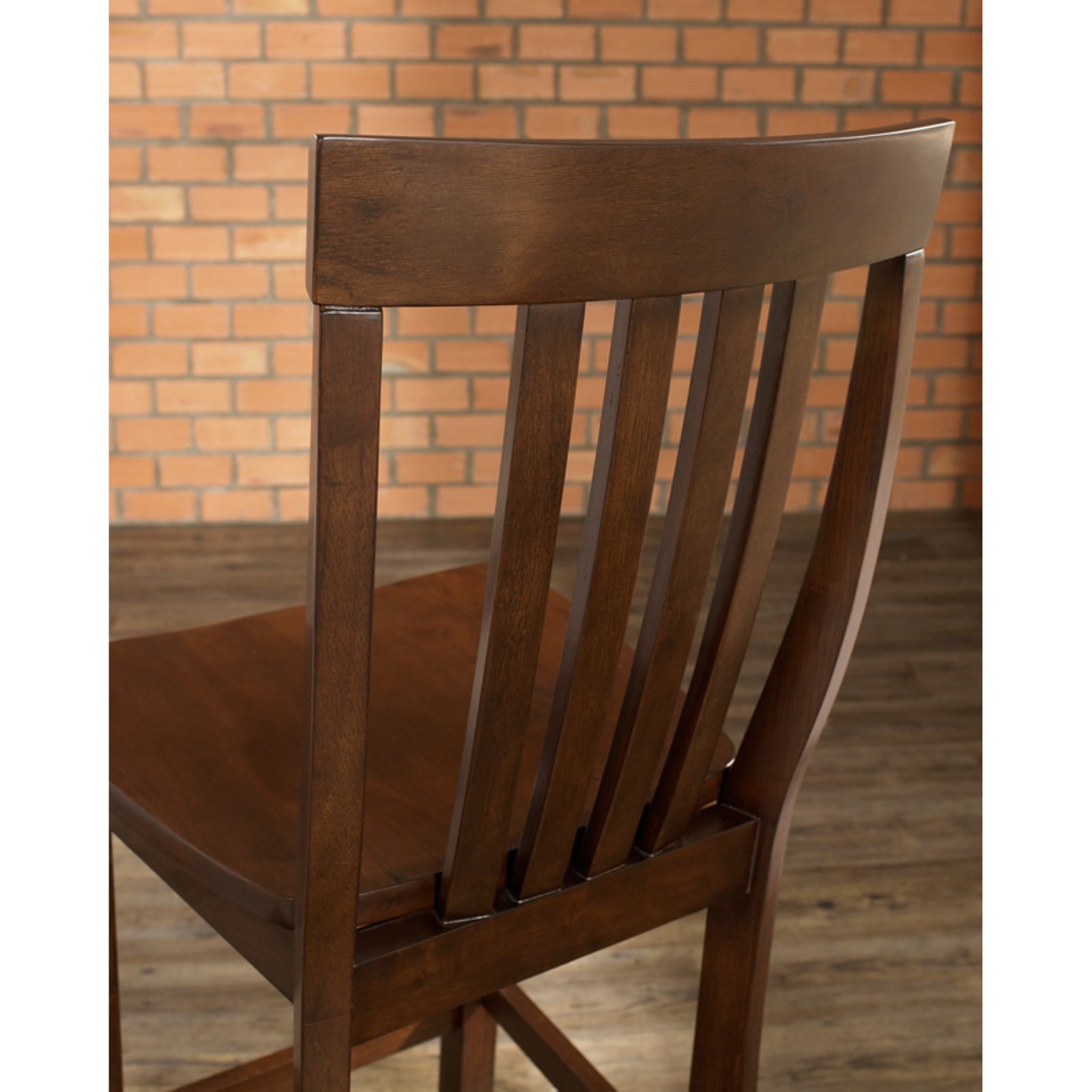 Crosley Furniture 5-Piece Pub Dining Set with Tapered Leg and School House Stools