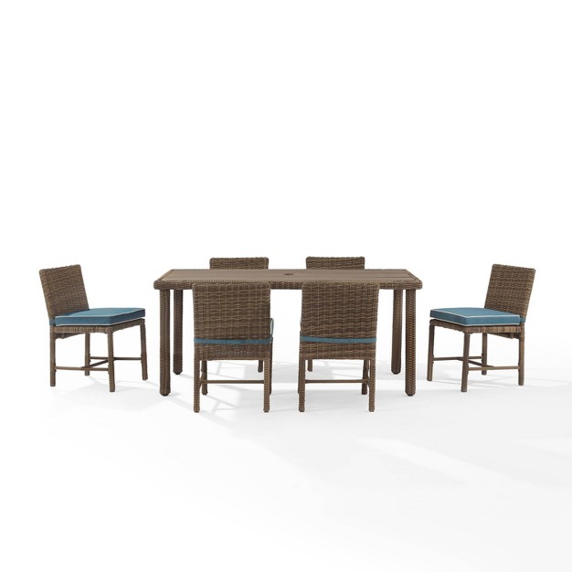 7pc Bradenton Outdoor Steel Dining Set Crosley