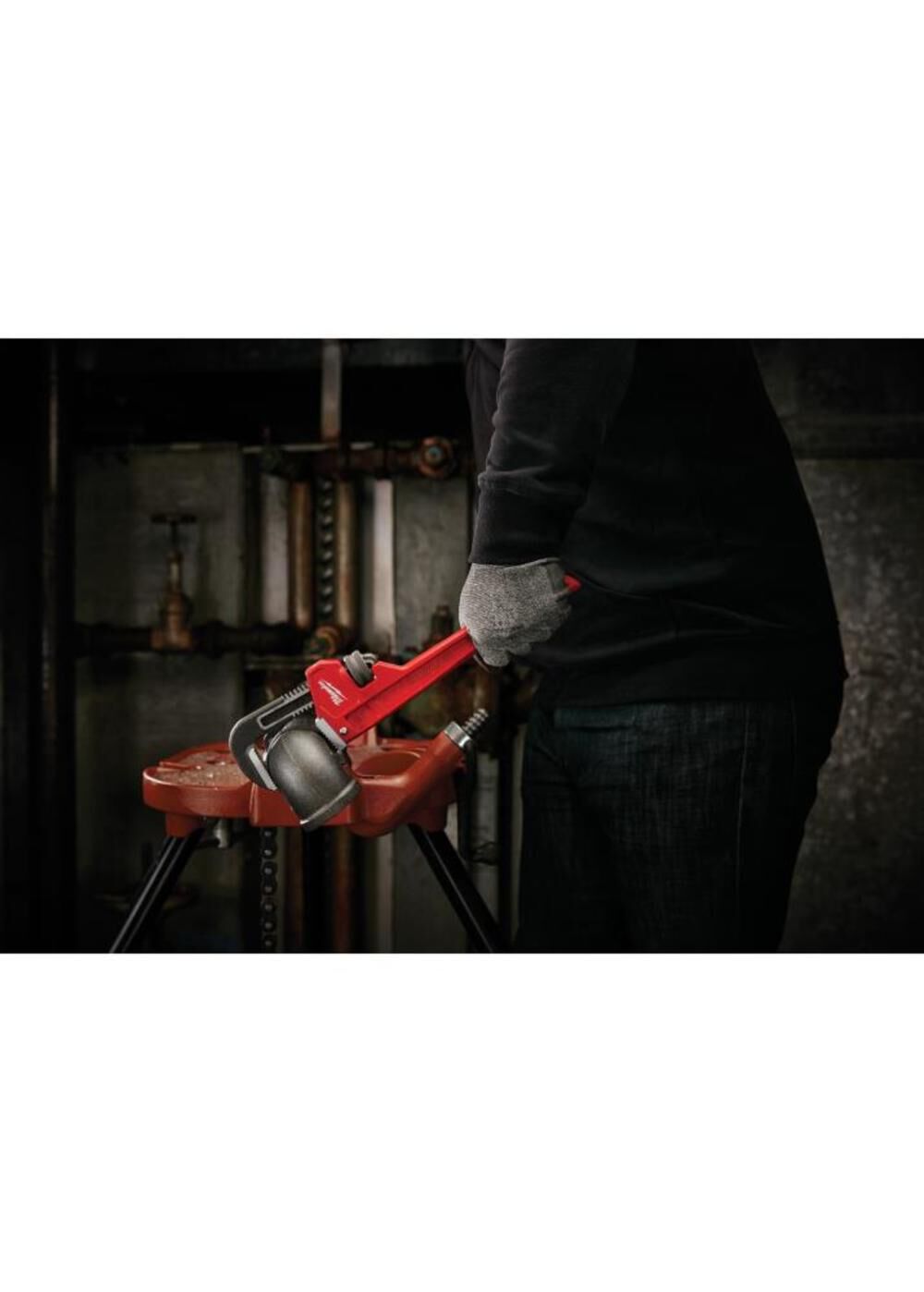 MW 12 in. Steel Pipe Wrench 48-22-7112 from MW