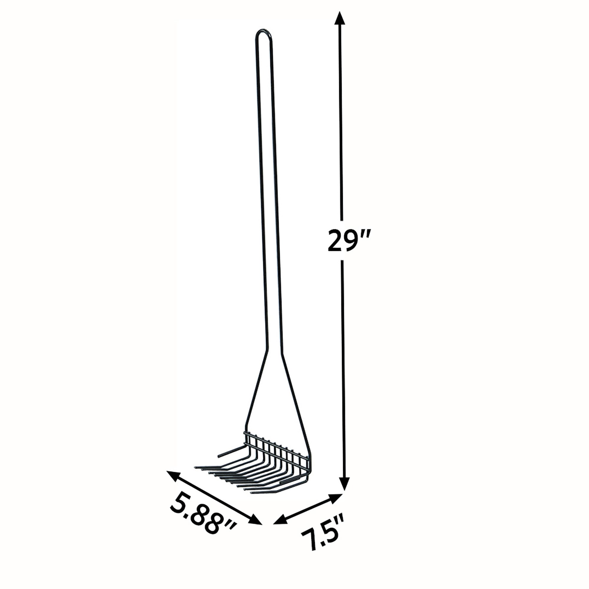 Midwest Handy Doody Waste Rake Pooper Scooper for Dogs， Small