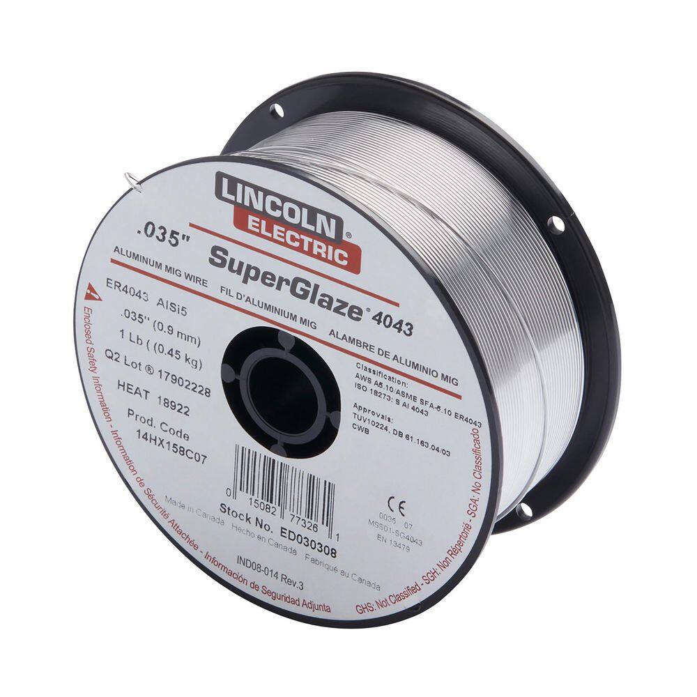 Lincoln Electric .035 in. SuperGlaze Wire ED030308