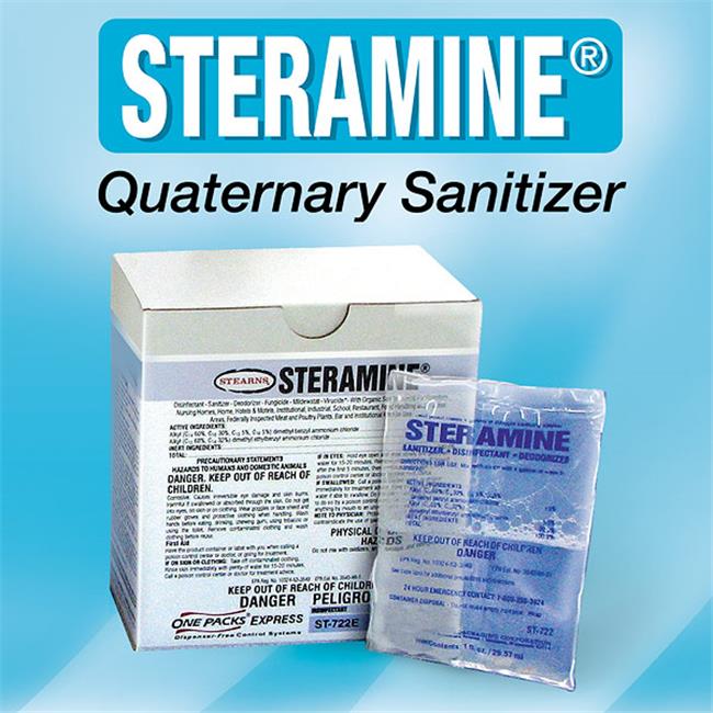 Ozark River Manufacturing AC-10-SXP 1 oz Steramine Portable Sink Quaternary Express&#44; Pack of 10