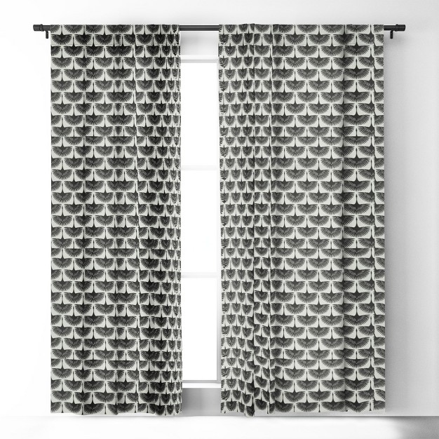 1pc Blackout Window Curtain Panel Deny Designs