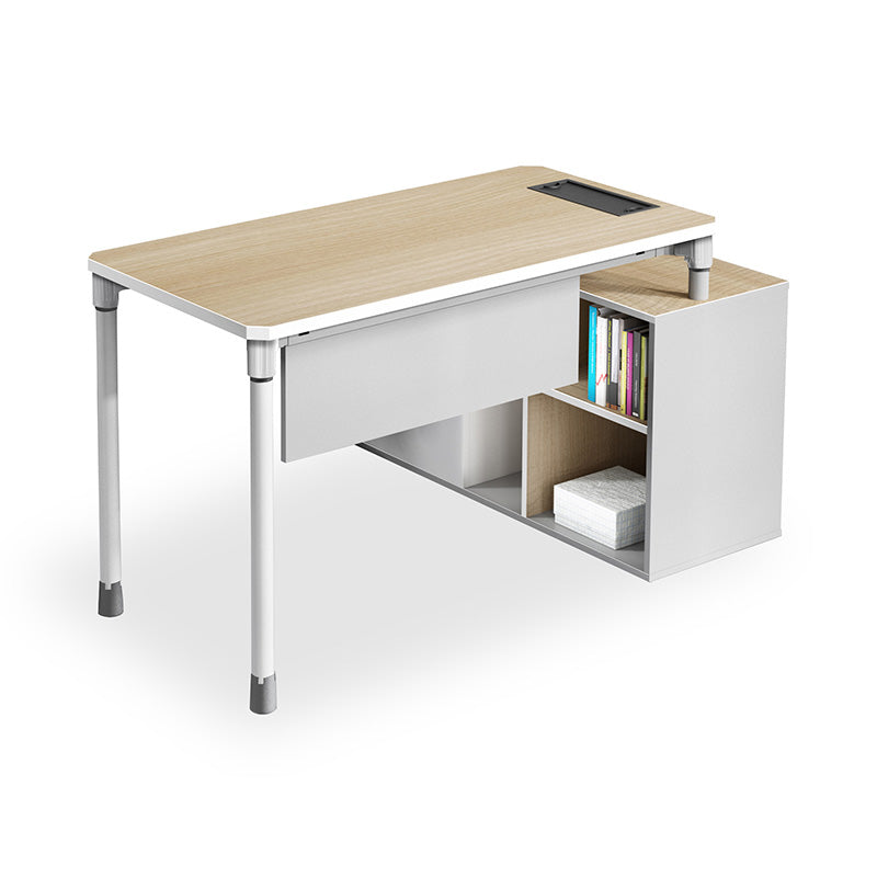 RAVEN SINGLE Workstation 160-180/100cm - Natural White