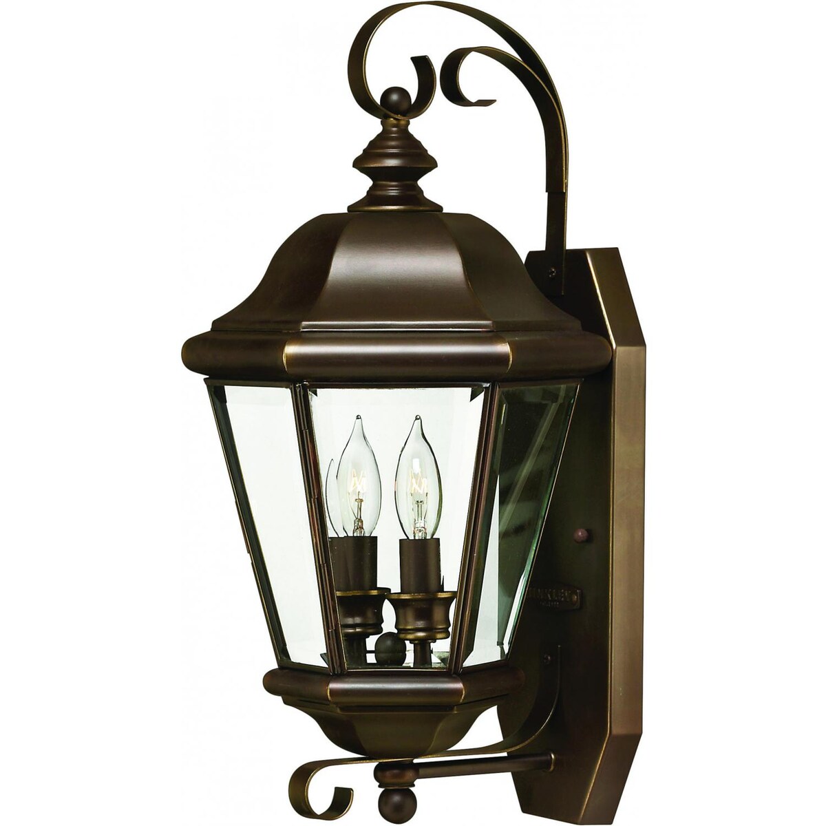 Hinkley Lighting Clifton Park Two Light 18-Inch Outdoor Wall Light