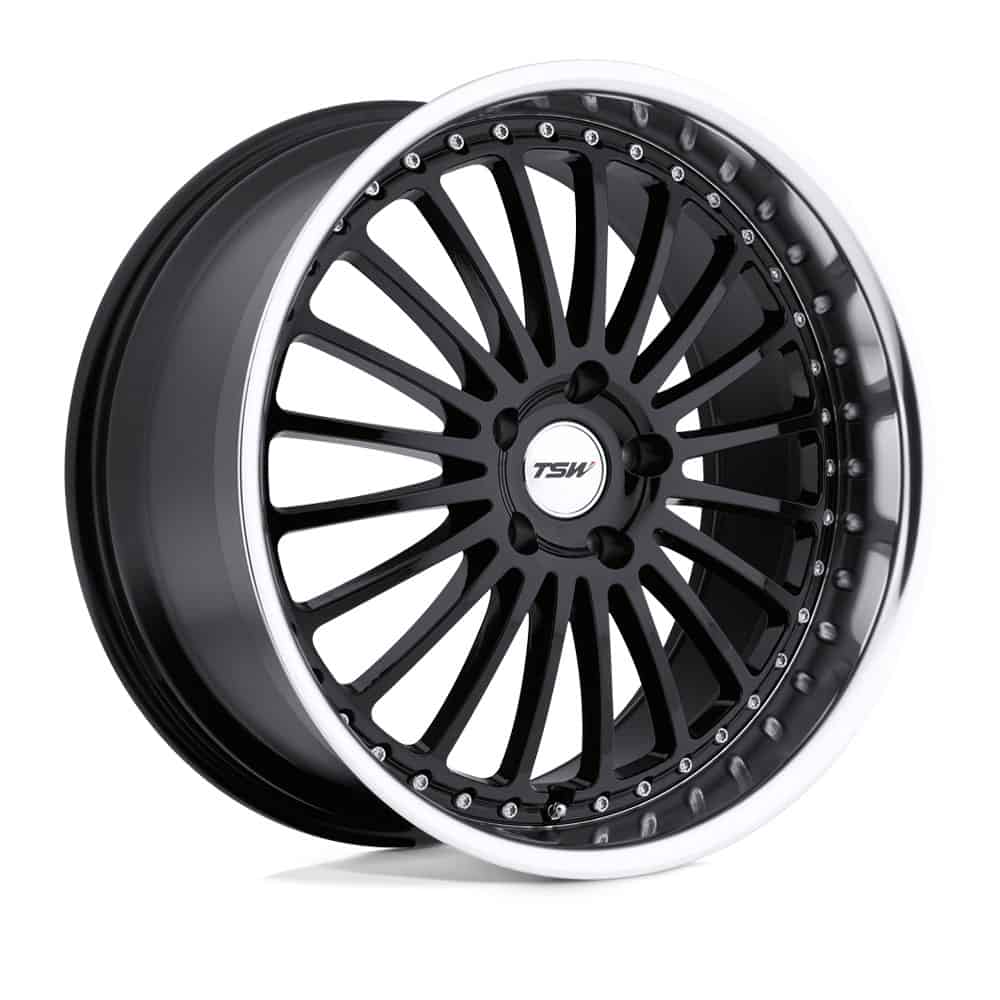 TSW TWSIL 17X8 5X4.5 G-BLK MRR LIP 40MM