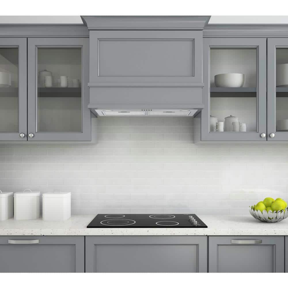 Ancona 285 in 280 CFM Ducted Insert Range Hood in Stainless Steel