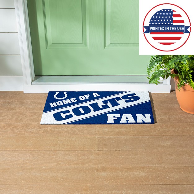 Evergreen Indianapolis Colts Pvc Mat Color