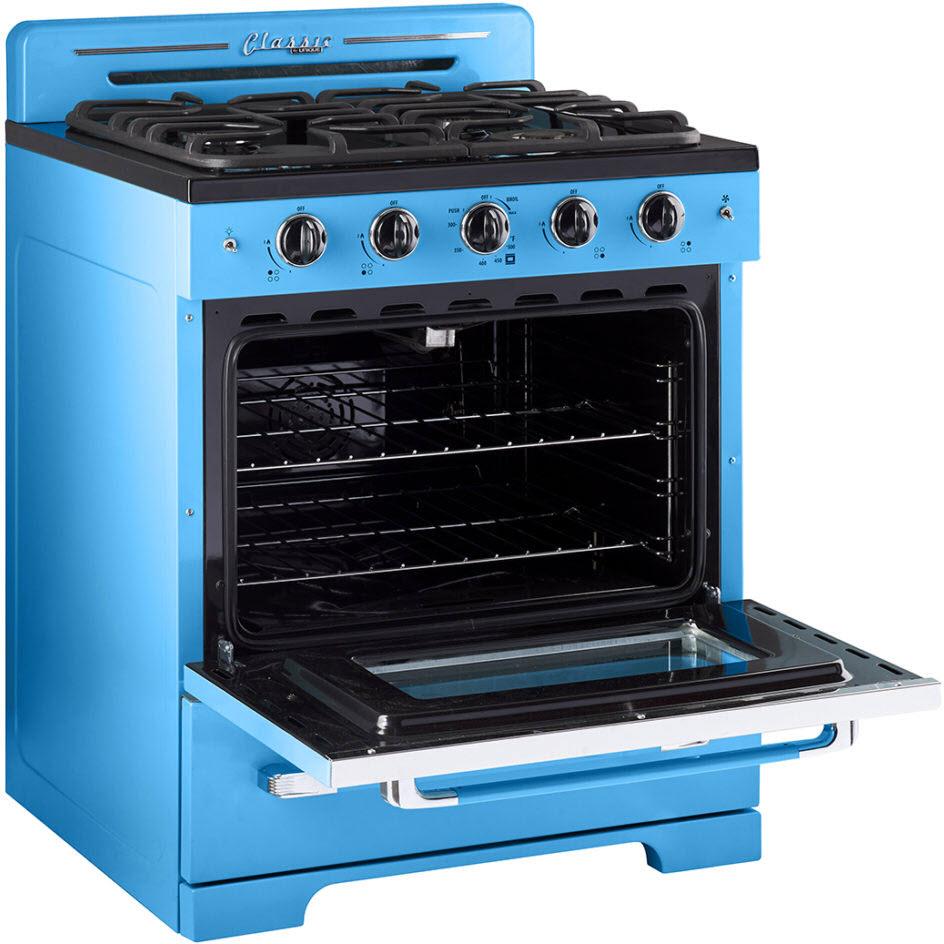 Unique Appliances 30-inch Freestanding Gas Range with Convection Technology UGP-30CR RB