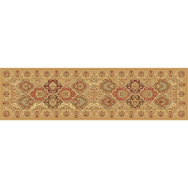 Rugs America New Vision Panel Framed Floral Rug