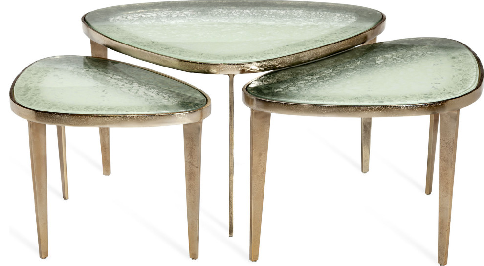 Jan Bunching Cocktail Tables   Midcentury   Coffee Table Sets   by HedgeApple  Houzz