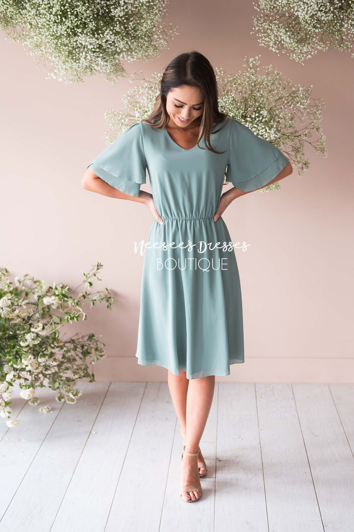 The Claire Chiffon Dress