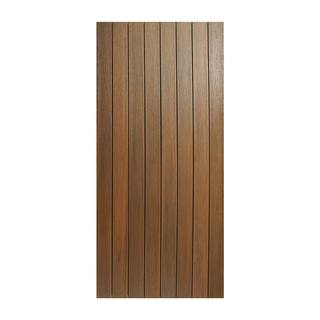 FORTRESS Infinity IS 1 in. x 6 in. x 8 ft. Oasis Palm Brown Composite Grooved Deck Boards (2-Pack) 241060810