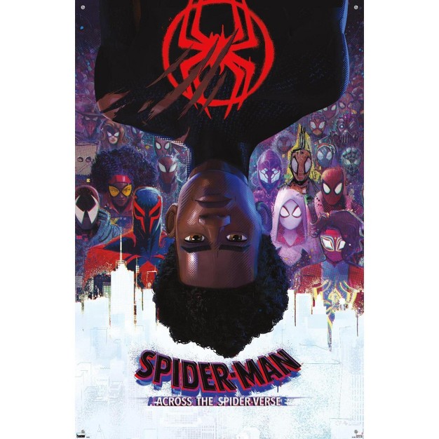 Trends International Marvel Spider man Across The Spider verse Official One Sheet Unframed Wall Poster Prints