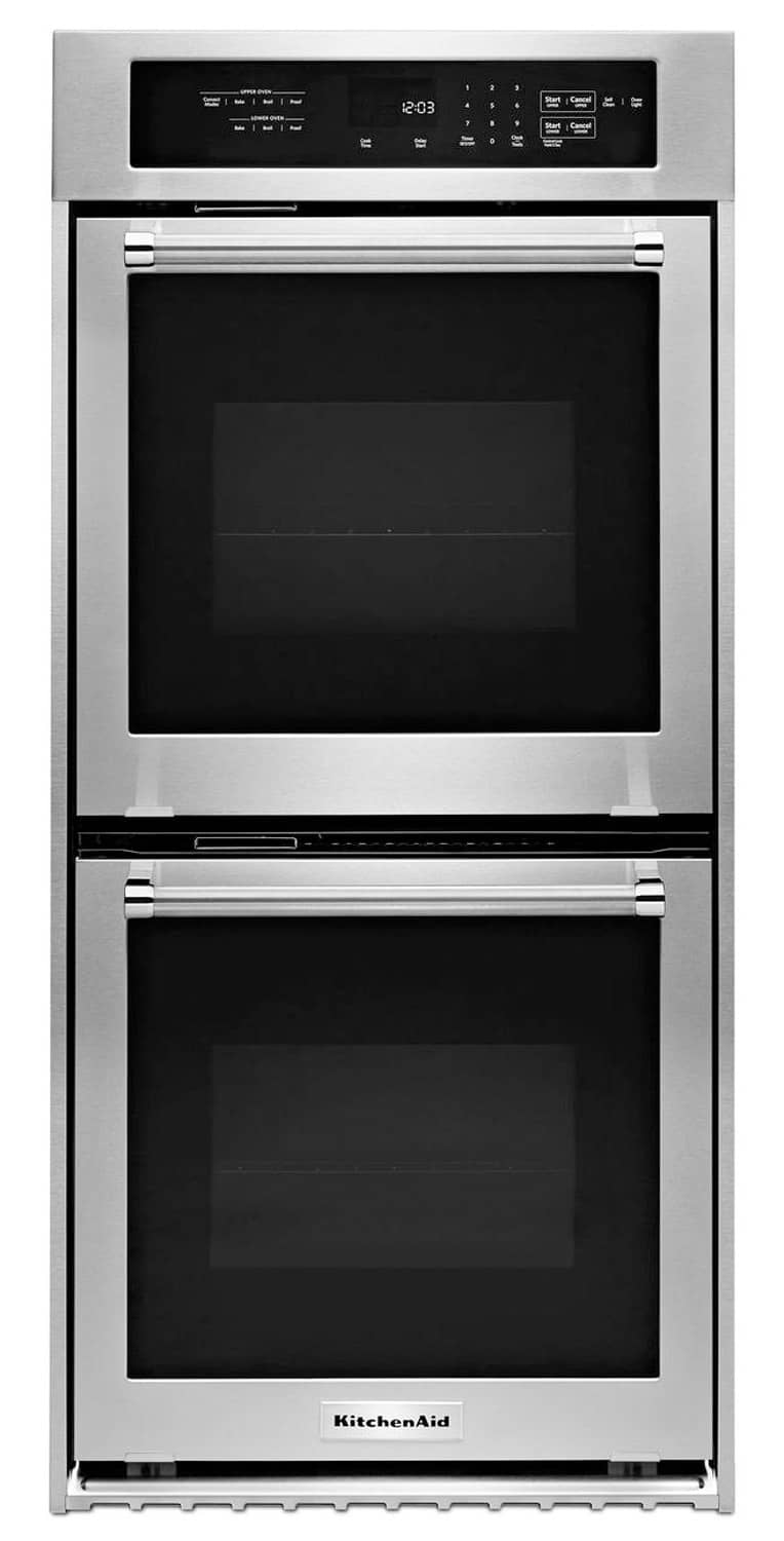 KitchenAid 24 Double Wall Oven in Stainless Steel