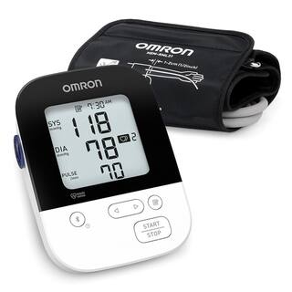 Omron 5 Series Wireless Upper Arm Blood Pressure Monitor with 7 in. to 9 in. Small D-Ring Cuff 843631135433